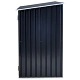 Outdoor Firewood Storage Shed Rack with Log Holder Galvanized Steel 98” - Fab Heavy Parts