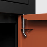 Outdoor Parcel Drop Box with Mechanical Lock 36.6'' x 15.75'' x 15.75'' Burglar Resistant Stopper - Fab Heavy Parts