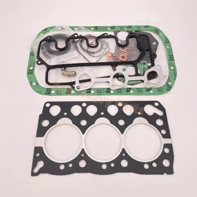 Overhaul Full Head Gasket Kit Set for Isuzu 3AF1 Engine Hanik Excavator Tractor - Fab Heavy Parts