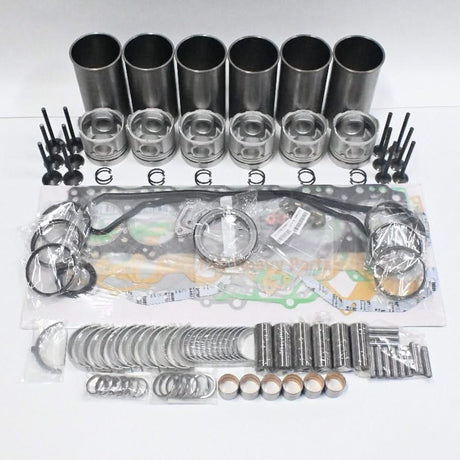Overhaul Rebuild Kit Doosan Daewoo DB58T DB58TIS Engine SOLAR 225LC 130 - Fab Heavy Parts