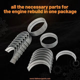 Overhaul Rebuild Kit Fits for Deutz TD2.9L4 Engine