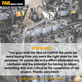 Overhaul Rebuild Kit for Cummins Engine IX450 - Fab Heavy Parts