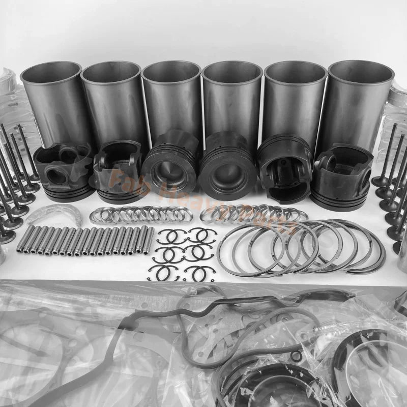 Overhaul Rebuild Kit for Hino J08E J08ET Engine Kobelco Excavator SK260-8 SK330-8 SK350-8