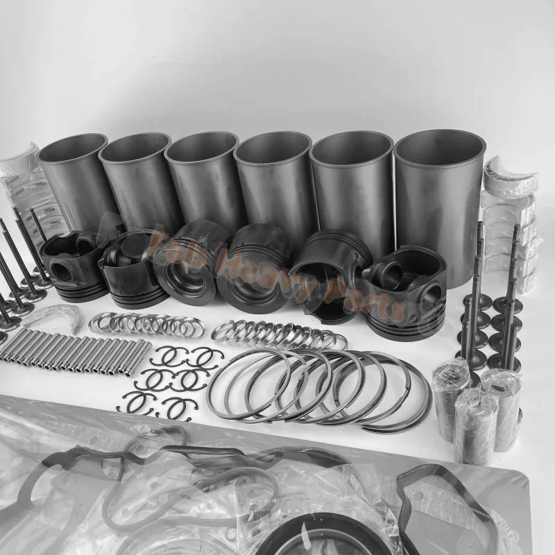 Overhaul Rebuild Kit for Hino J08E J08ET Engine Kobelco Excavator SK260-8 SK330-8 SK350-8