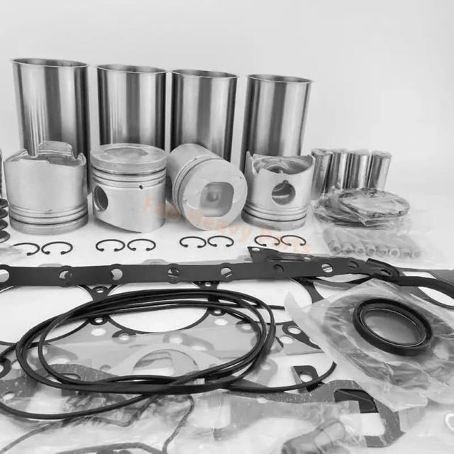 Overhaul Rebuild Kit for Isuzu 4JB1 2.8L Engine Aftermarket Replacement For Bobcat 1213 843 853 Loaders - Fab Heavy Parts