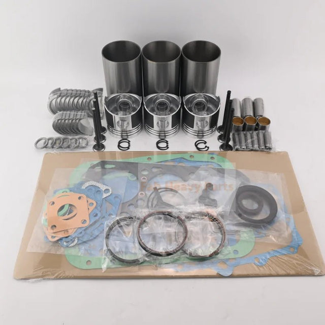 Overhaul Rebuild Kit for Mitsubishi K3M Cub Cadet Compacttractor 7530 7532 - Fab Heavy Parts