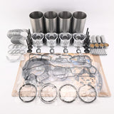 Overhaul Rebuild Kit for Perkins 404D - 22T 104 - 22 404C 2.2 Liter Engine - Fab Heavy Parts