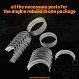Overhaul Rebuild Kit for Toyota 15Z Engine 7FD 7FDU 42-7FD40 42-7FD 42-7FD40 - Fab Heavy Parts