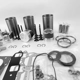 Overhaul Rebuild Kit for Yanmar 3TNA72 3TNA72L Engine Kobelco SK15SR Excavator - Fab Heavy Parts