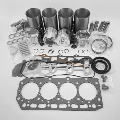 Overhaul Rebuild Kit for Yanmar 4TN84E 4TN84 - RJK Engine Fits for John Deere 1070 Tractor - Fab Heavy Parts