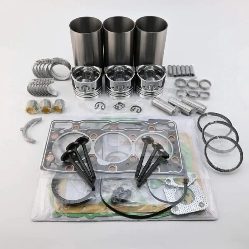 Overhaul Rebuild Kit Kubota D1005 Engine F - 2260 - R F2560E ZD25F ZD326 - Fab Heavy Parts