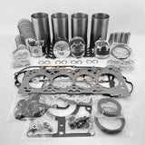 Overhaul Rebuild Kit Kubota V2607 V2607T V2607-DI Engine Aftermarket Replacement For Bobcat S550 S570 S590 Excavator