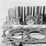 Overhaul Rebuild Kit Kubota V2607 V2607T V2607-DI Engine Aftermarket Replacement For Bobcat S550 S570 S590 Excavator