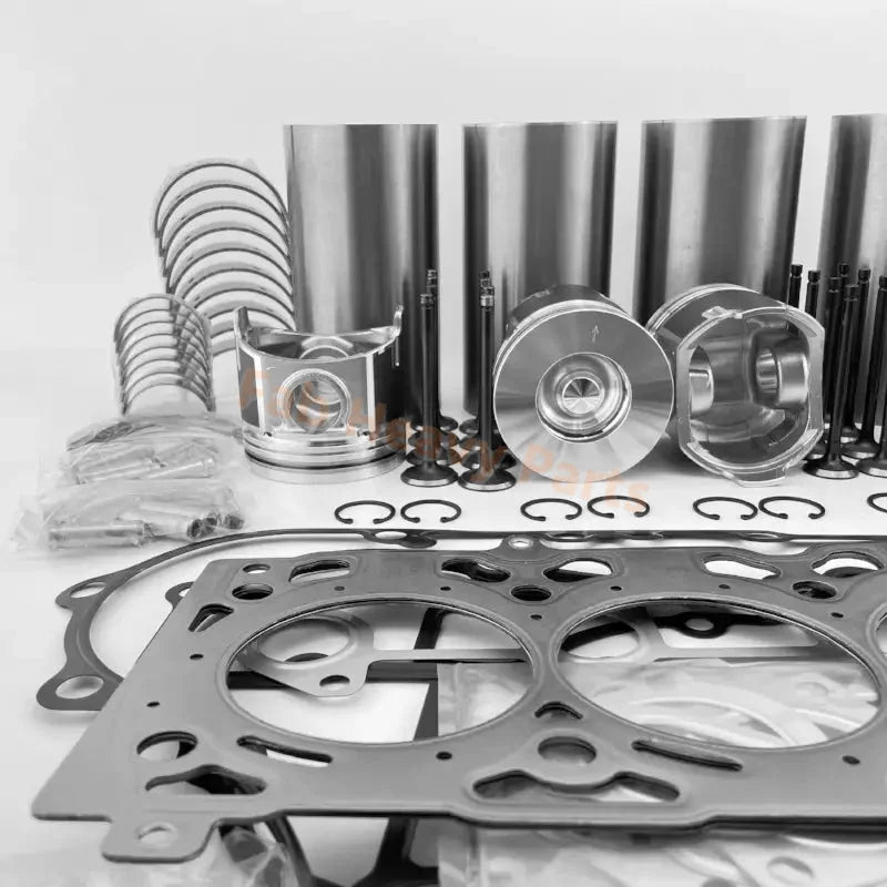 Overhaul Rebuild Kit Kubota V2607 V2607T V2607 - DI Engine Aftermarket Replacement For Bobcat S550 S570 S590 Excavator - Fab Heavy Parts