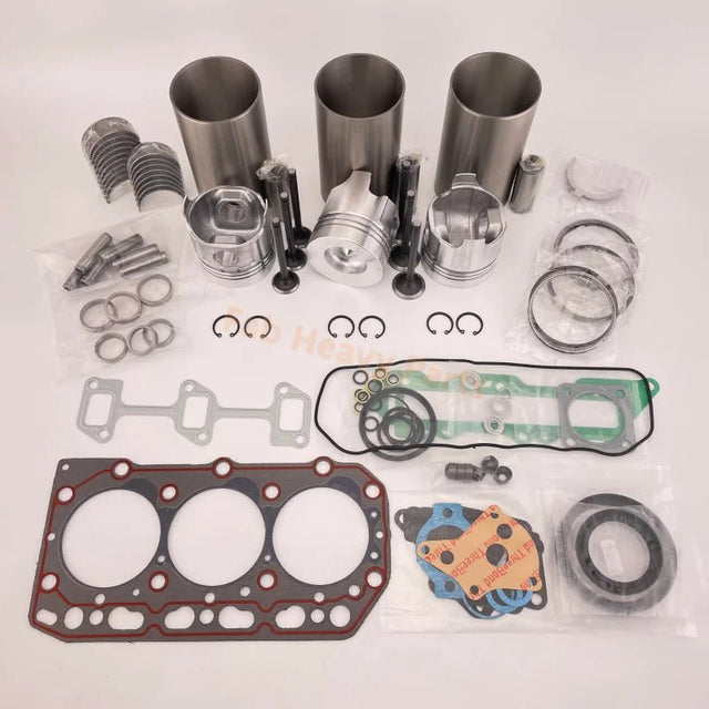 Overhaul Rebuild Kit Yanmar 3T84HL 3T84HA 3T84HLE 3T84HTLE - TBS Engine Takeuchi TB035 TB025 Excavator - Fab Heavy Parts