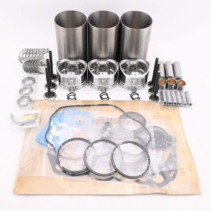 Overhaul Rebuild Kit Yanmar 3TNE74 Engine AF17 AF18 AF170 Tractor - Fab Heavy Parts