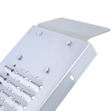 Pack of 2 66" L 960lbs Capacity Loading Ramps - Silver - Fab Heavy Parts