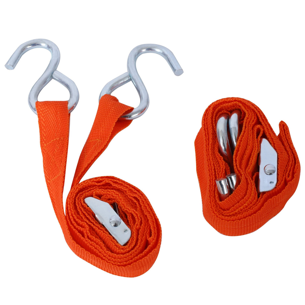 Pack of 2 66" L 960lbs Capacity Loading Ramps with 2pcs Tie Straps 1Pair Gloves - Silver - Fab Heavy Parts