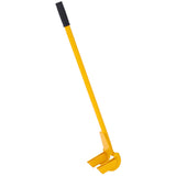 Pallet Buster Tool with 43in Long Handle Deck Wrecker Pry Bar Board Removal - Yellow - Fab Heavy Parts
