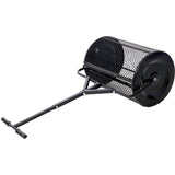 Peat Moss Compost Spreader 24inch Metal Mesh T - shaped Handle Heavy Duty - Fab Heavy Parts