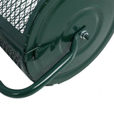 Peat Moss Spreader 24inch Compost Metal Mesh T Shaped Handle - Green - Fab Heavy Parts