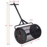 Peat Moss Spreader 36inch Compost Spreader Metal Mesh 2 in 1 ATV and T Shaped Handle - Fab Heavy Parts