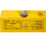 Permanent Magnetic Lifting with Release 4400lbs/2000kg Heavy Duty Magnet 2.5 Safety Factor Neodymium & Steel - Fab Heavy Parts