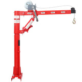 Pickup Truck Crane With Manual Winch Four Capacity for 500 lbs 600 lbs 700 lbs 1000 lbs Heavy Duty Lifting - Fab Heavy Parts