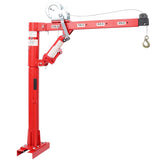 Pickup Truck Crane With Manual Winch Four Capacity for 500 lbs 600 lbs 700 lbs 1000 lbs Heavy Duty Lifting - Fab Heavy Parts