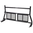 Pickup Truck Headache Rack Adjustable Steel Truck Back Rack Mesh Window Protector Head Frame Bed - Black - Fab Heavy Parts