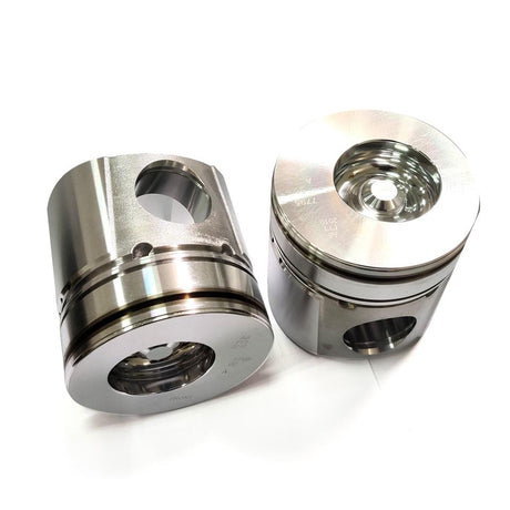 Piston 6738 - 31 - 2111 w/ Pin and Ring Fits for Komatsu Engine 6D102 S6D102 4D102 - Fab Heavy Parts
