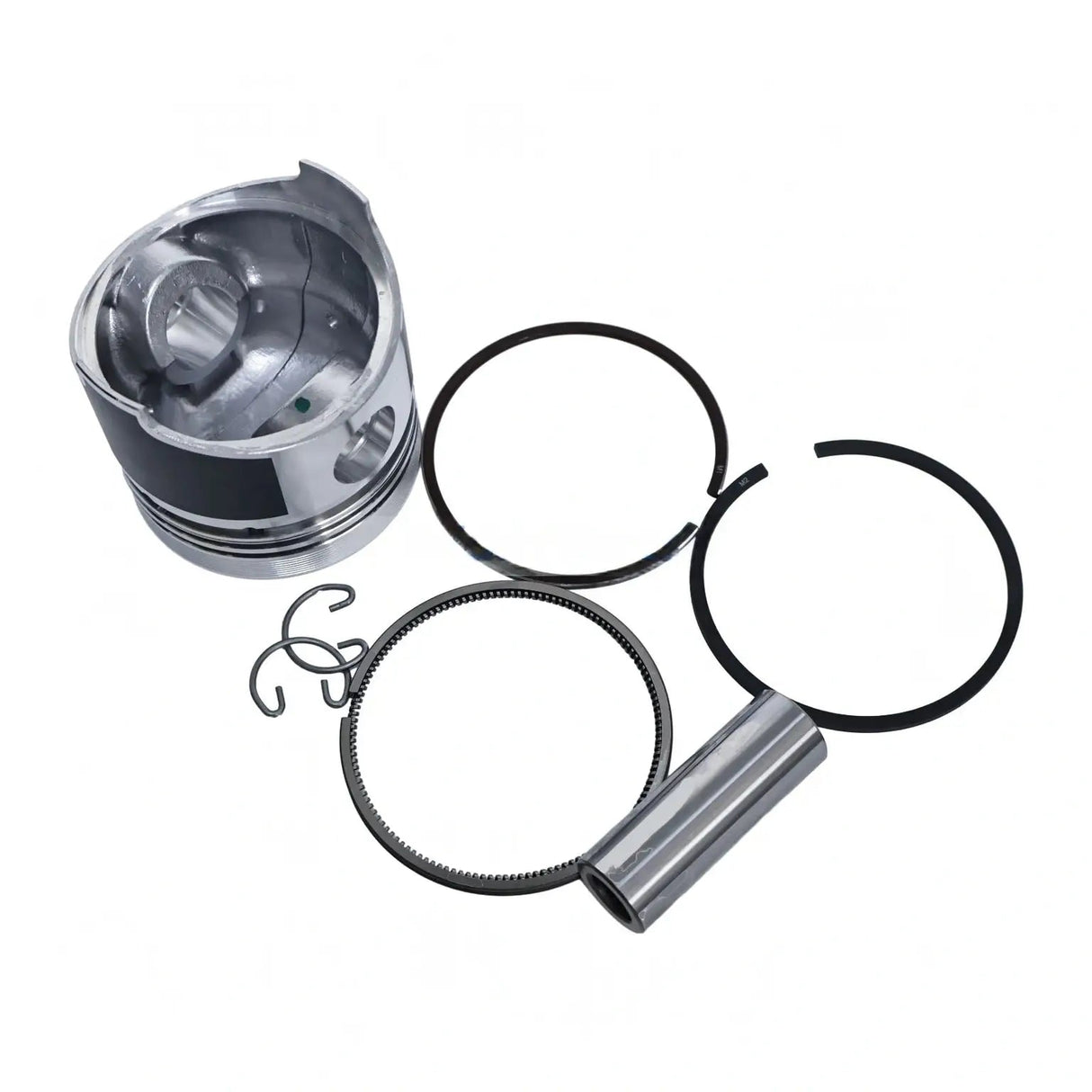 Piston Assembly 121450-22091 for Yanmar Engine 3T72 3T72SB 3T72SA 3T72H Tractor YM169 YM169D YM180 YM180D YM186 - Fab Heavy Parts
