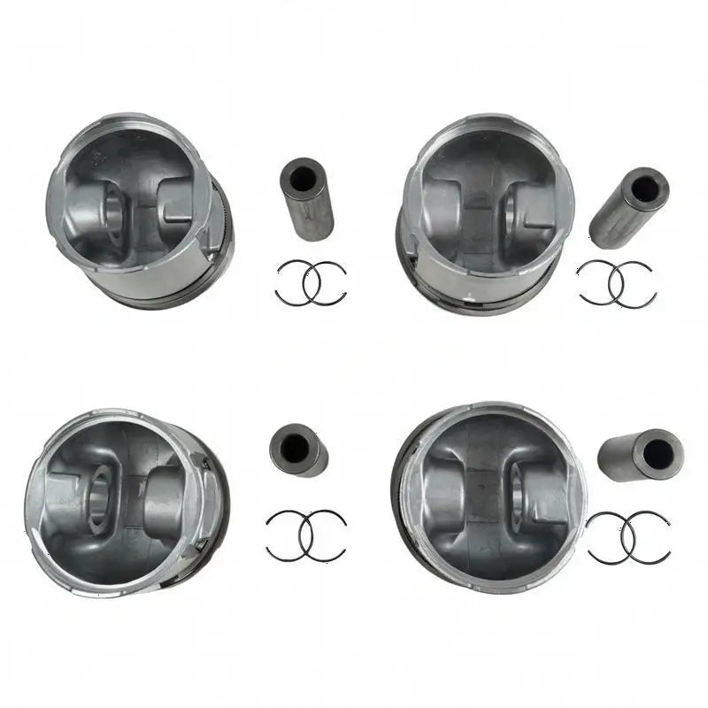 Piston Kit 04271217 for Deutz Engine F4L1011FL F3M1011F F4M1011F - Fab Heavy Parts