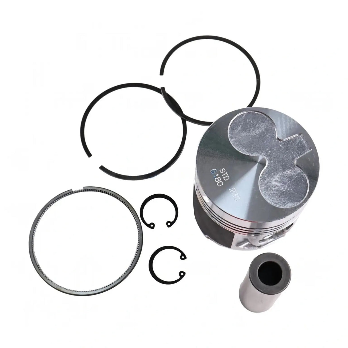 Piston Kit 115017541 MT40285065 for ISM Shibaura Engine N844 CASE DX31 DX35 New Holland Tractor T1510 T1520 - Fab Heavy Parts