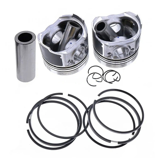 Piston Kit 119515-22080 for Yanmar Engine 2TNV70 2YM15 - Fab Heavy Parts