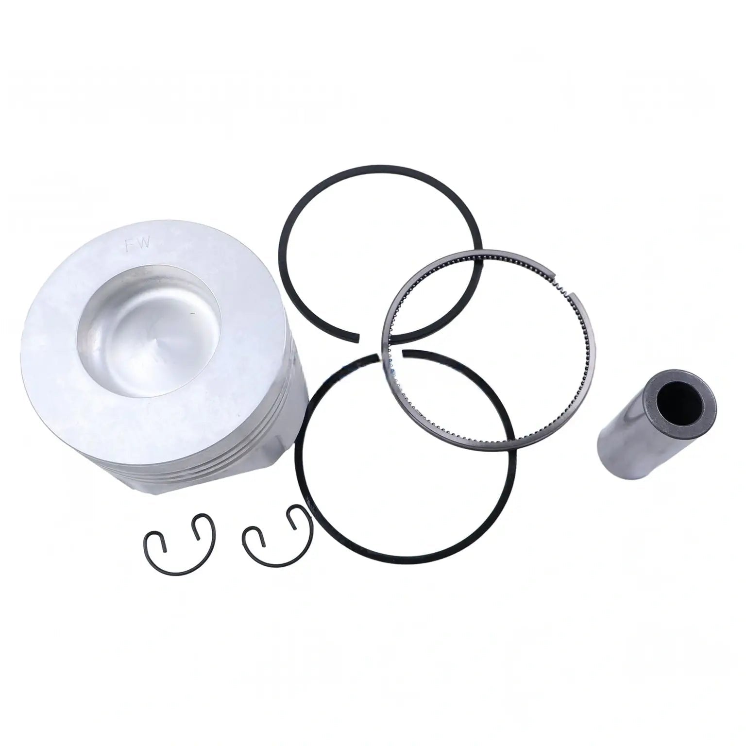 Piston Kit 17121-21123 for Kubota Engine F2803 - Fab Heavy Parts