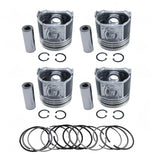 Piston Kit 1G363-21110 1G770-21110 for Kubota Engine V2003 - Fab Heavy Parts
