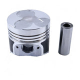 Piston Kit 1J095-21112 for Kubota Tractor B2301HSD B2320DT B2320DTN B2320DTWO B2320HSD B2320HSDN BX2670 BX2680 - Fab Heavy Parts