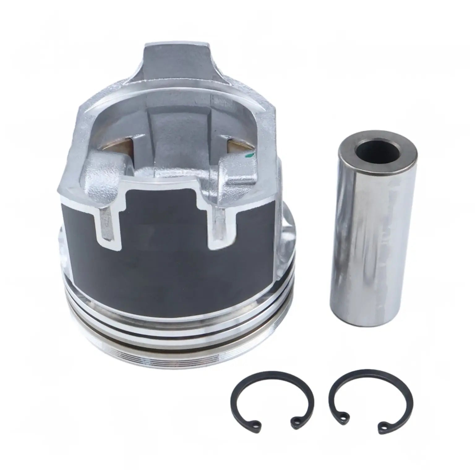 Piston Kit 1J700-21110 7000683 for Kubota Engine V2607 Bobcat Loader T180 T190 T550 T590 S160 S185 S205 S550 S570 S590 - Fab Heavy Parts