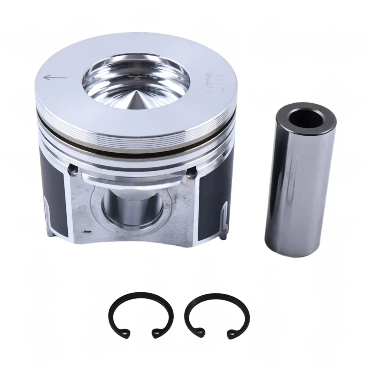 Piston Kit 1J706-21110 1J706-21112 for Kubota Engine V2607 V2607-CR - Fab Heavy Parts