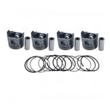 Piston Kit 1J751-21110 1G772-21050 for Kubota Engine V3307-DI Loader SVL75 Tractor M7040HD Excavator KX080-3T