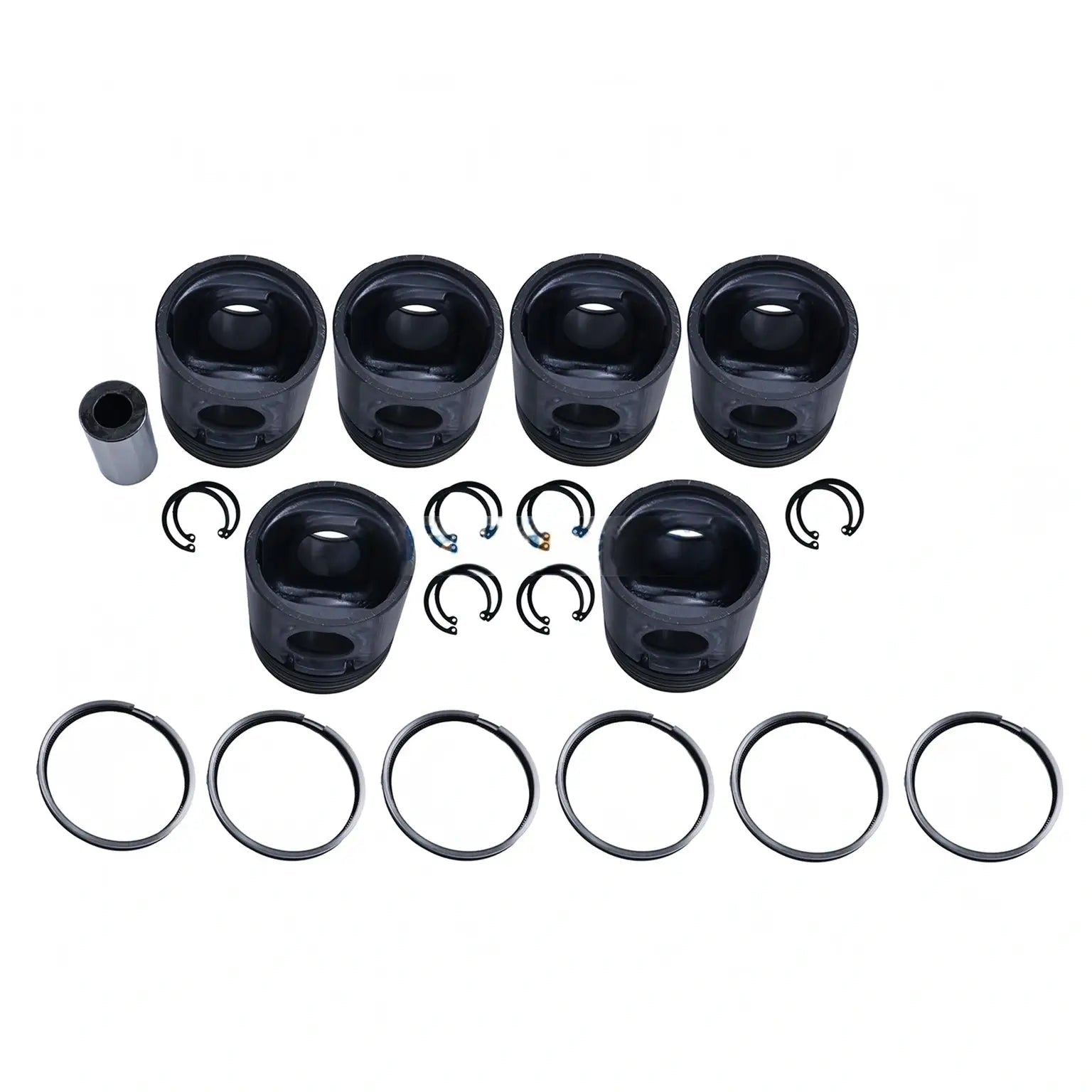 Piston Kit 216-8323 for Caterpillar CAT Engine 3056 3056E Loader 924G 930G Excavator M318C M322C - Fab Heavy Parts