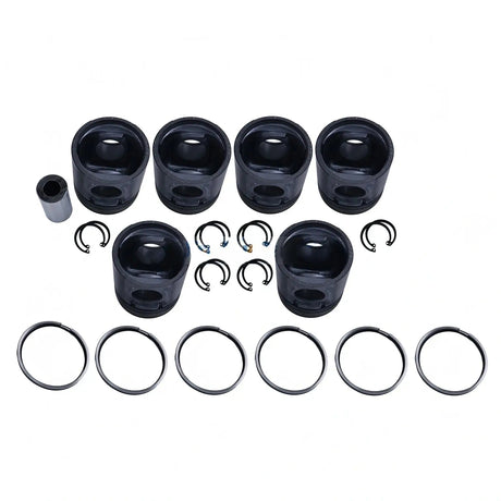 Piston Kit 216-8323 for Caterpillar CAT Engine 3056 3056E Loader 924G 930G Excavator M318C M322C - Fab Heavy Parts
