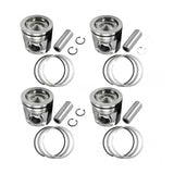 Piston Kit 360-3987 for Caterpillar CAT Engine C4.4 Excavator 320 316E 318E 320F 323F 325F M315F M317F M323F - Fab Heavy Parts