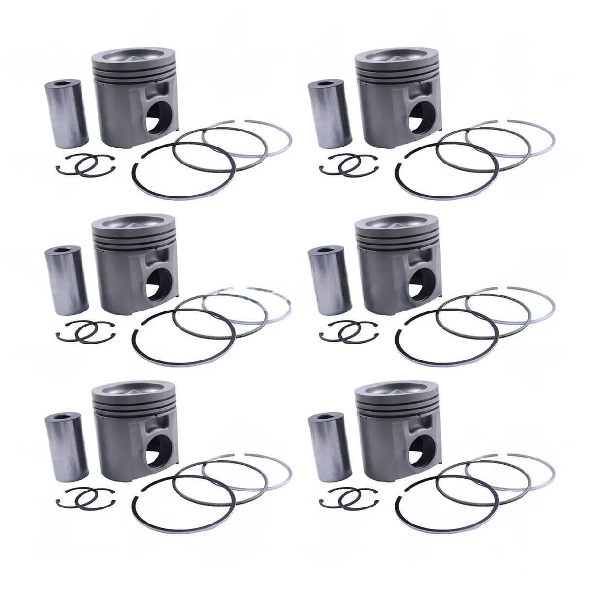 Piston Kit 4089246 4001106 for Cummins Engine QSK45 QSK60 Komatsu Truck AFE48-CQ AFE48-CU AFE48-CX