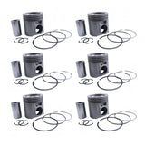Piston Kit 4089246 4001106 for Cummins Engine QSK45 QSK60 Komatsu Truck AFE48-CQ AFE48-CU AFE48-CX - Fab Heavy Parts