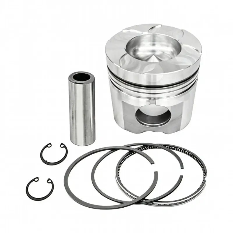 Piston Kit 6150-31-2111 6150-31-2012 61503-12112 for Komatsu Engine 6D125 Motor Grader GD663A-2 - Fab Heavy Parts