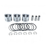 Piston Kit 6212-111-094-20 for Iseki Engine E3112 Massey Ferguson Tractor GC1725M GC1723E GC1720 GC1715 GC1710 GC1705