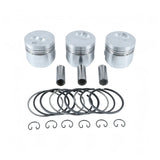 Piston Kit 6212-111-094-20 for Iseki Engine E3112 Massey Ferguson Tractor GC1725M GC1723E GC1720 GC1715 GC1710 GC1705