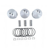 Piston Kit 6212-111-094-20 for Iseki Engine E3112 Massey Ferguson Tractor GC1725M GC1723E GC1720 GC1715 GC1710 GC1705 - Fab Heavy Parts